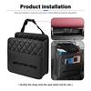 Car Logo Seat Back Storage Box Hanging Organizer Phone Tissue Storage Holder For AMG Mercedes Benz CITAN VITO SPRINTER CLS SLK