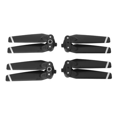 4PCS Drone Propeller ABS Quick Release 4730F Foldable Drone Propeller Replacement for Spark Silver