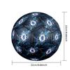 Chelsea FC Theme Soccer Ball Size 5 Soccer Ball Soft Touch Professional Training Football for Outdoor Sports