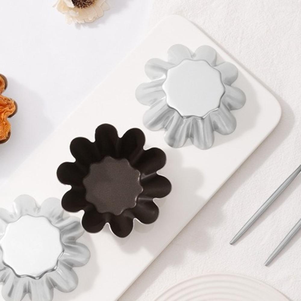 Mini Fluted Cake Pans Non-Stick Jelly Molds Bakewares Eggs Tart Molds  Kitchen