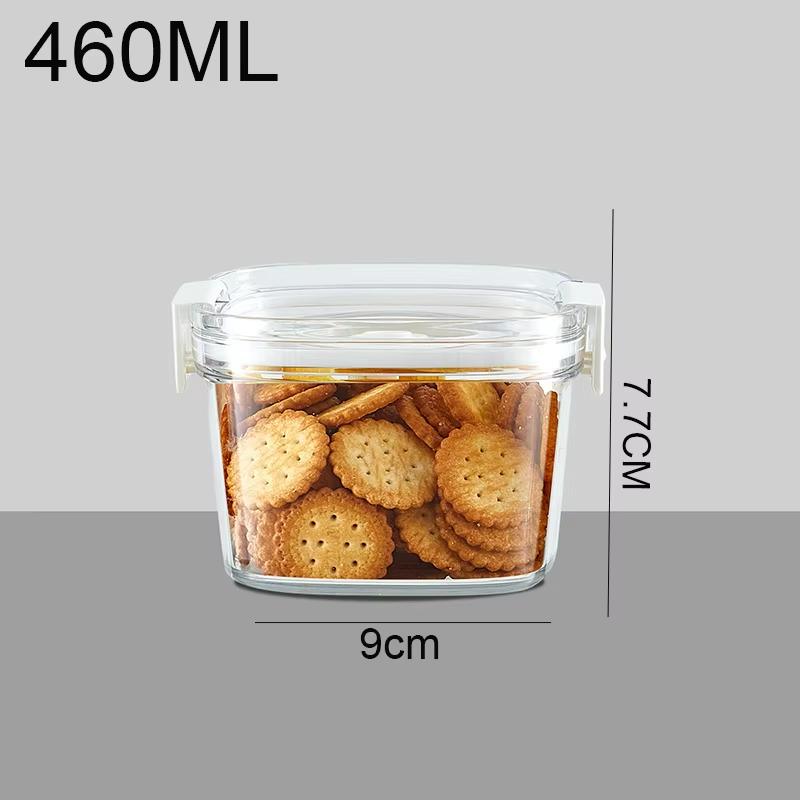 Plastic Vacuum Sealed Tank Electric Coffee Vacuum Container Kitchen Food Grains Candy Storage Box Fresh-keeping Tea Canister