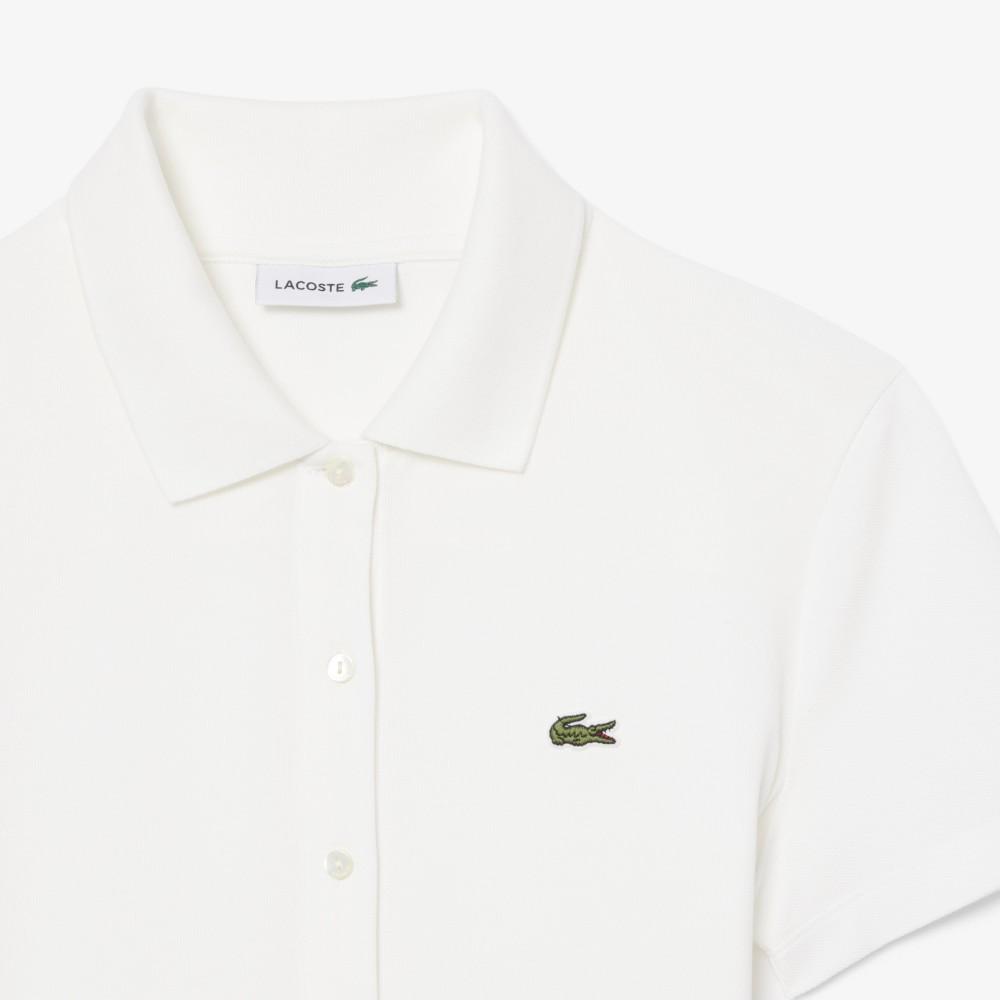 [Lacoste] Women's Mini Piqué Short-Sleeve Polo Dress EF8839-56G70V