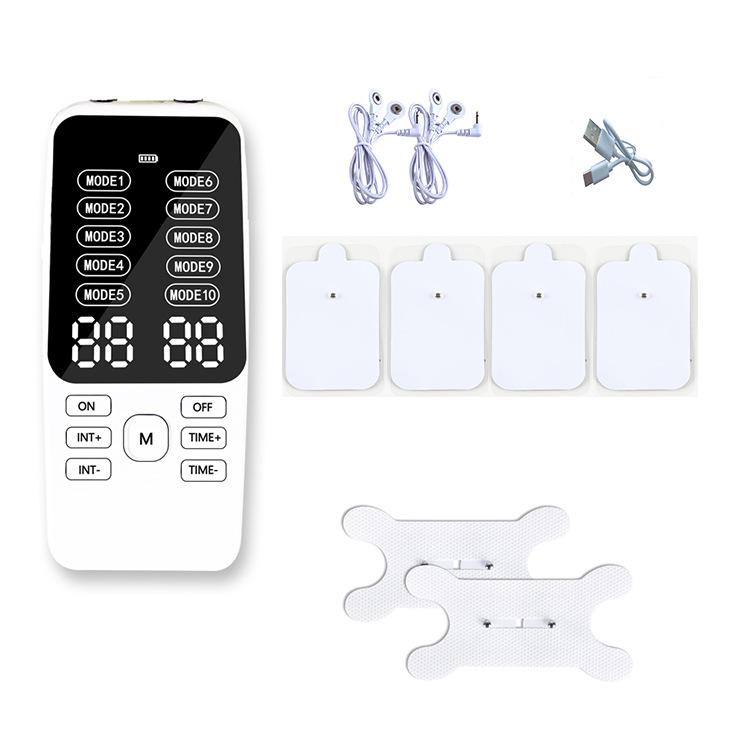 Dual Output Pulse Acupuncture Massager Patch for Cervical, Lumbar, and Back Therapy