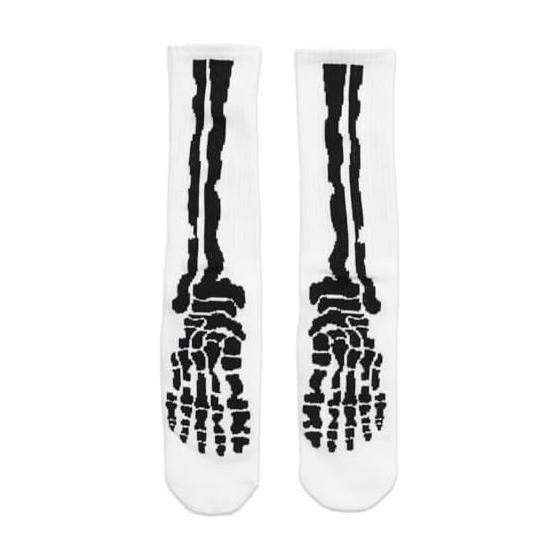 [Wego] Bone Design Socks Gift Present Street Men s 25-27cm