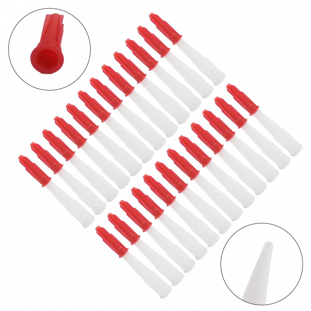 Cartridge Nozzles Silicone Stores Glue White Cartridge Nozzles Adhesives