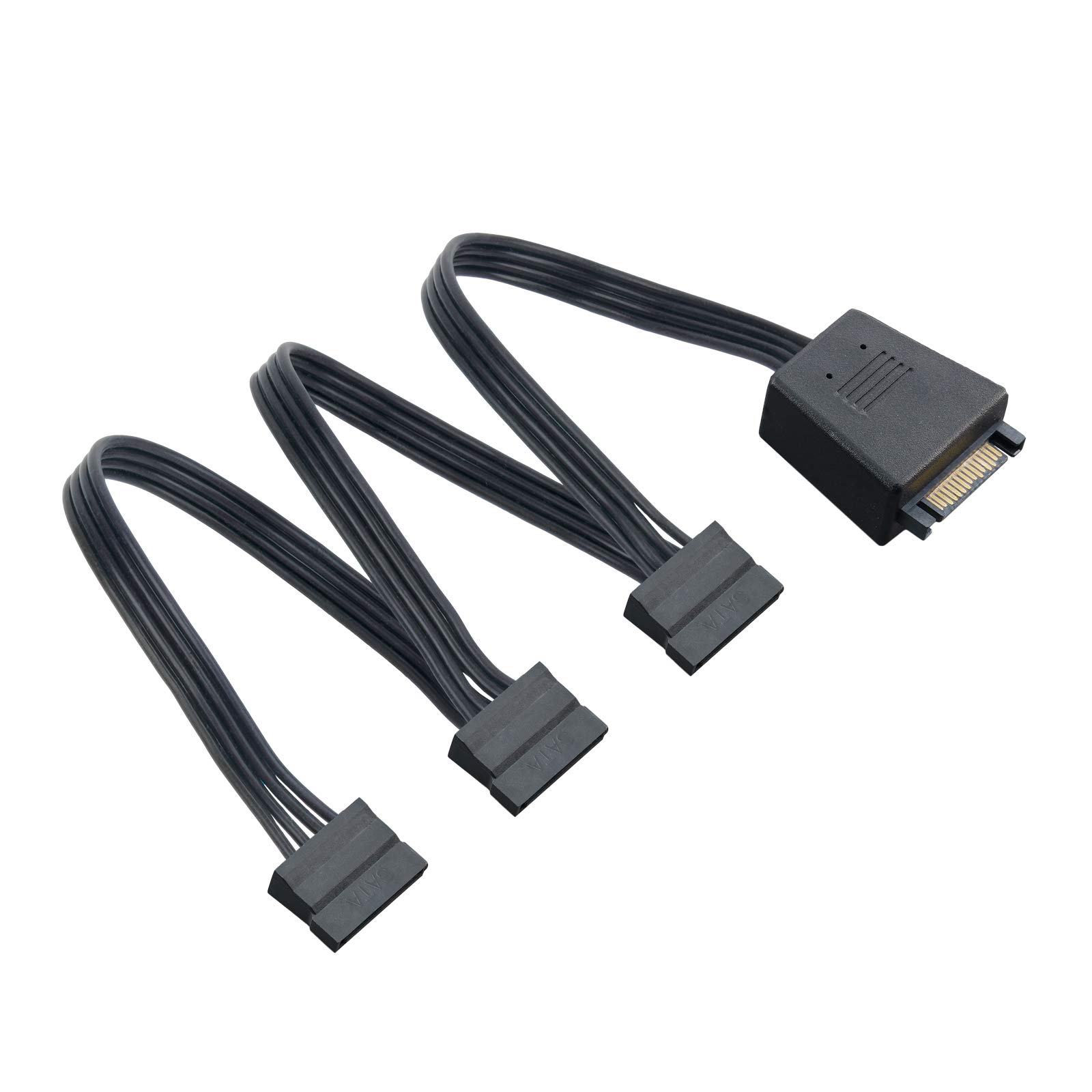 

SilverStone SST-CP06-L Ultra-Flexible SATA 1 to 3 Converter Power Connector with Capacitor