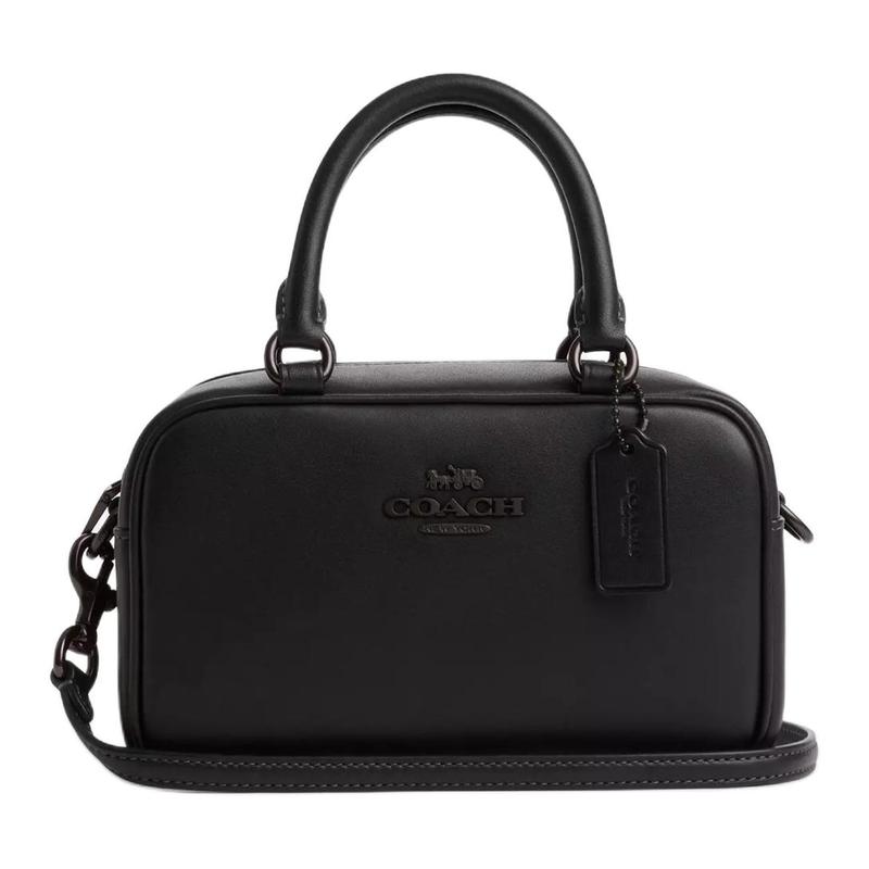 COACH SATCHEL 19 Letter Logo Leather