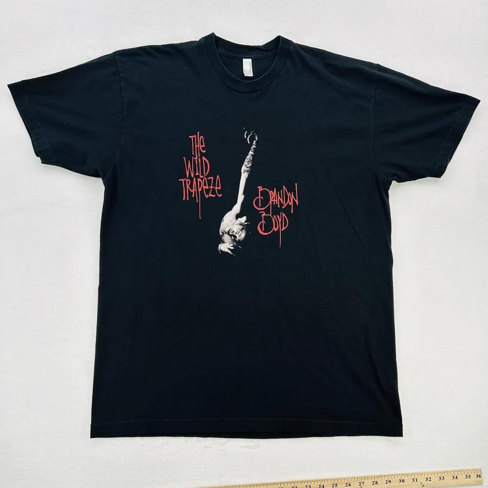 Unisex Short Sleeve Crew Neck Cotton T Shirt Brandon Boyd The Wild Trapeze XXL