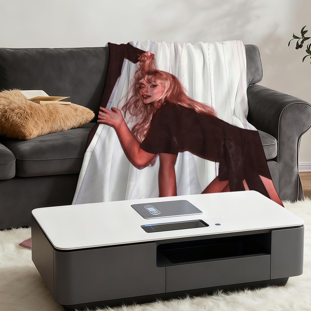 Blanket Throw S-SabrinaS-ES Super Cosy Plush Living Room Sofa Mans Couch Childish Birthday Best C-CarpenterS-ES Friend Gifts