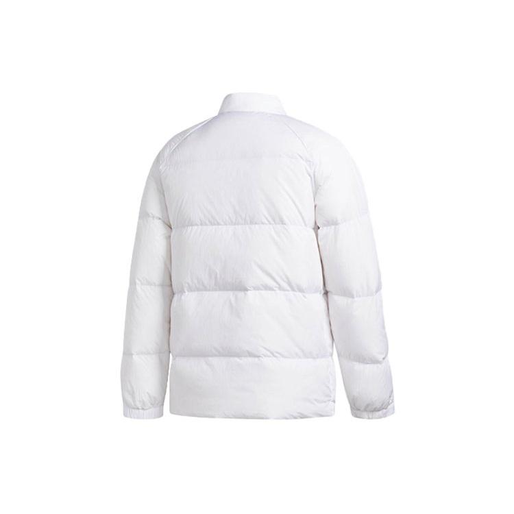 adidas Originals Baseball Collar Casual Sports Stay Warm Down Jacket White Men's BR4799