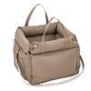 Car Dog Bed: Removable, Washable Leather Pet Safety Seat