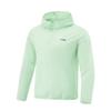 Comfortable Casual Minimalist Hooded Zipper Solid Color Versatile Jacket Men Jackets Sky-Green AFDV261-14
