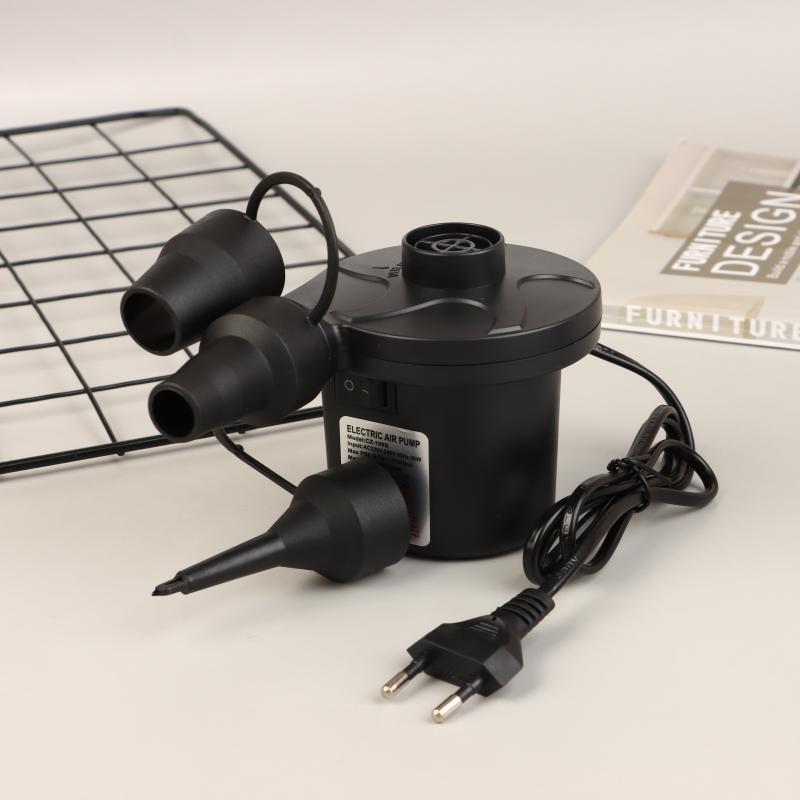 50W Electric Air Pump With 3 Nozzles,Quick 5000Pa Air Pump Inflator Deflator For Air Mattress Beds Pool Toys Raft Vacuum Bag