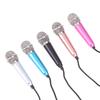 1Pc 3.5Mm Mini Microphone With Stand Stereo Studio Mic For Smart Phone Laptop Desktop Handheld Microphone Portable Mini Mic
