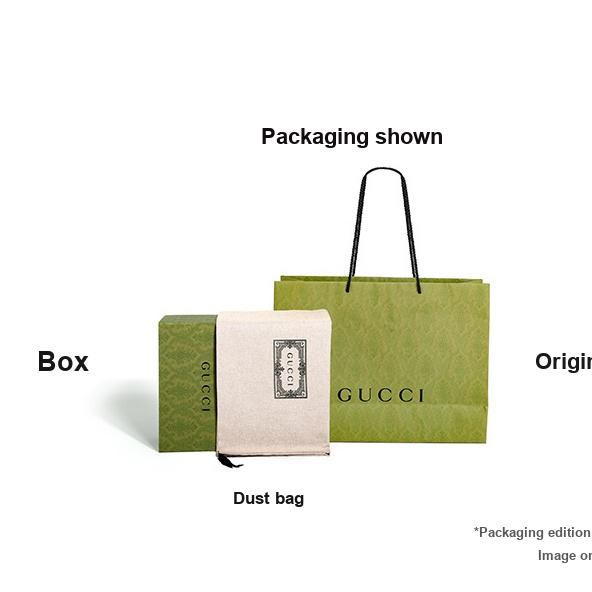 Gucci Ophidia Zlatý tón Doplňky Logo Double G Plátno a kůže Lemovaný batoh Malý pánský batoh Hnědá 792114-FADMF-9794