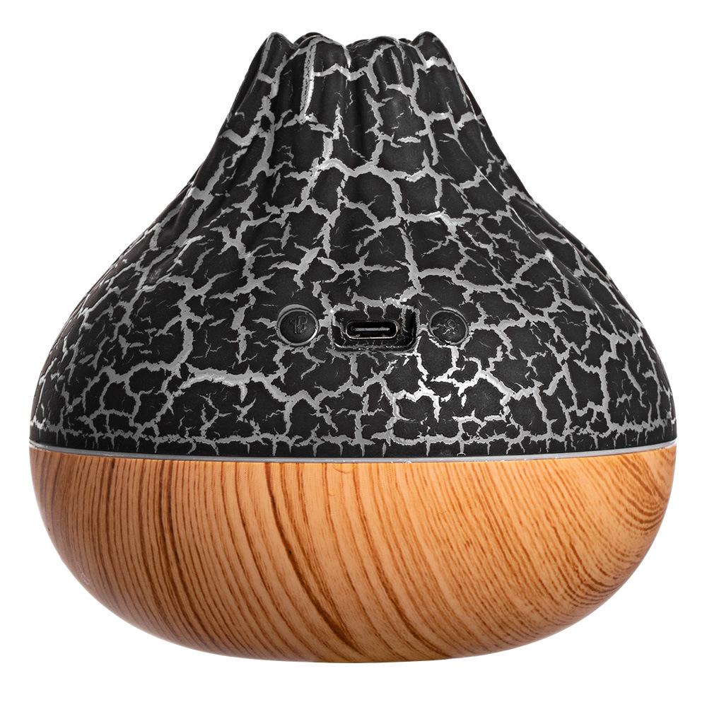 

Volcano USB Humidifier: Color-Changing Aromatherapy for Home, Bedroom, and Office