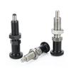 M8 M10 M12 M16 Fine Thread Long Index Bolts, Indexing Plungers,Locking Pin ,Locking Spring Screw,Aluminum Knob Plunger