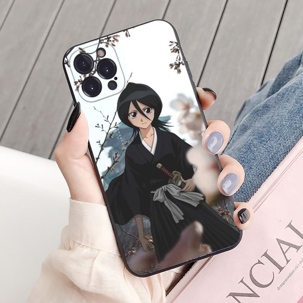 Rukia Kuchiki Bleach Phone Case For iPhone 15 14 11 12 13 Mini Pro XS Max Cover 6 7 8 Plus X XR SE 2020 Funda Shell