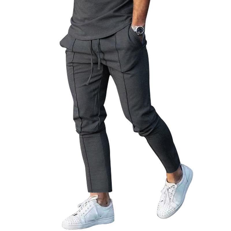 Men's Sports Casual Trousers High-Street Trousers Slim-Fit Trousers Men's Casual Trousers