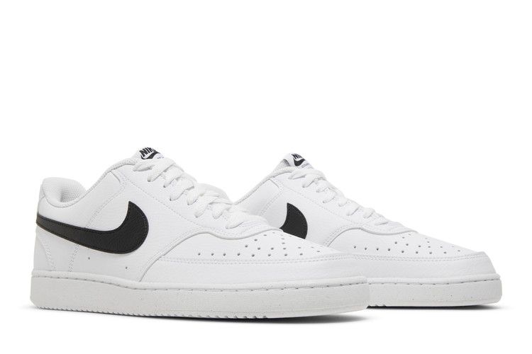 Nike Court Vision Low Next Nature White Black