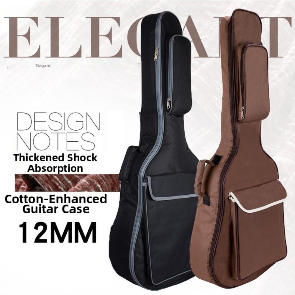40/ 41inch Double Shoulder Guitar Bag Waterproof Wood Guitar Storage Bag High Quality Guitar Bag
