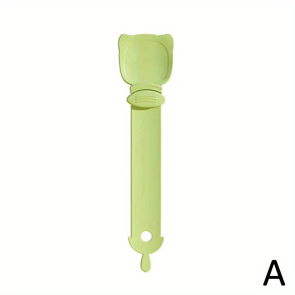 Cat Strip Feeder Spoon Spoon Handle Cat Food Strip Squeezer Pet Meat Mud Food Squeeze Treat Dispense Spoon For Cats Pet Supplies