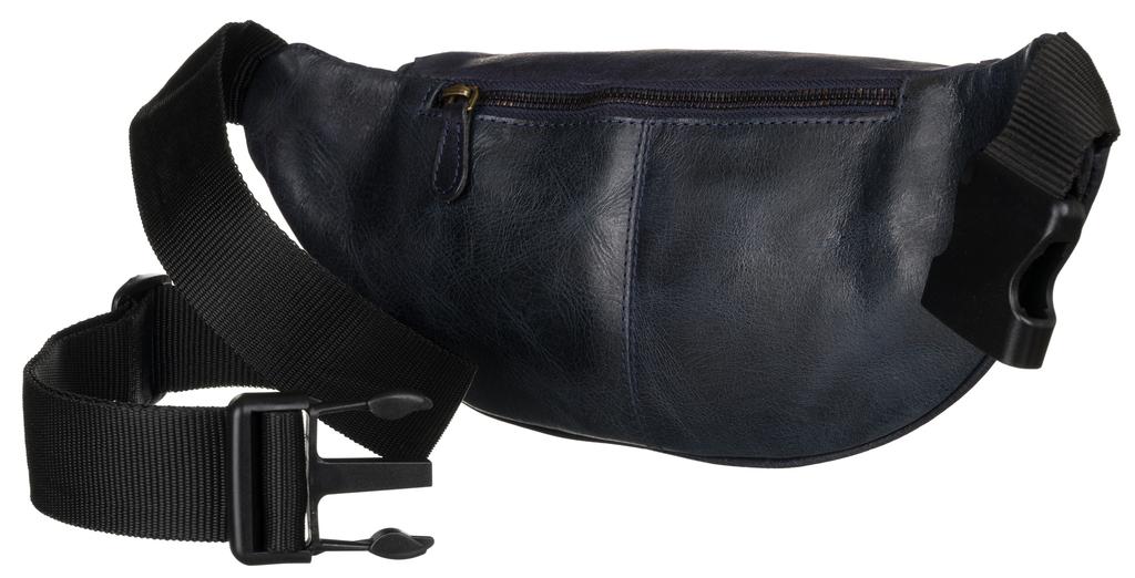 Leather belt pouch PTN 2507-HP NAVY