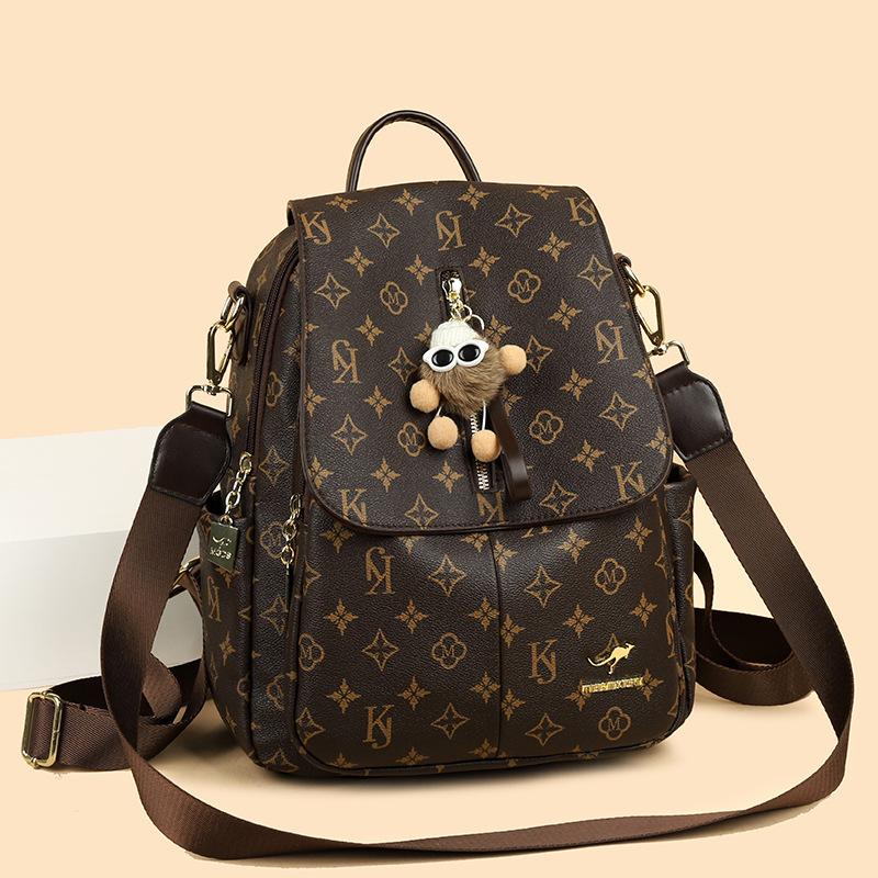 New large-capacity versatile commuter leisure travel backpack fashionable lightweight bag high-end trendy backpack