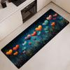 VIKAMA Colorful Heart Balloon Carpet Night Sky Grass Kitchen Rug Soft Doormat Rug For Bedroom Carpet For Live Room Bathroom Mat