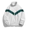 Veste de printemps pour homme Haut de sport pour homme Veste décontractée pour homme à col montant Légère et respirante Vêtements pour homme