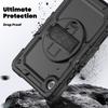 Armor Rotating Kickstand Silicone PC Tablet Stand Case Protective Cover for Samsung Tab A9 A9 Plus A8 A7
