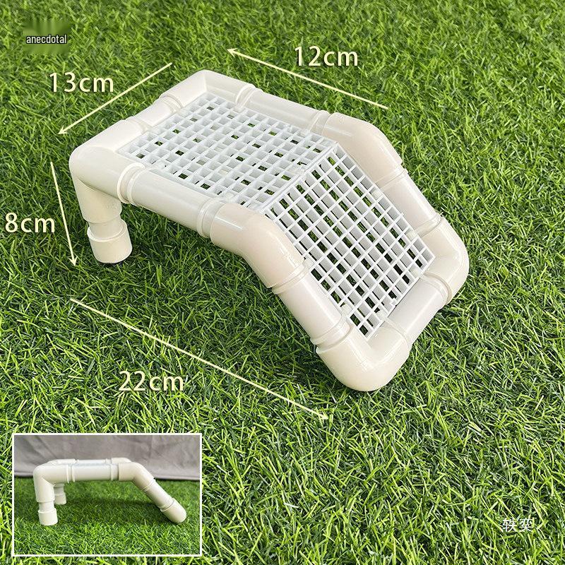Turtle Sunbathing & Climbing Platform – Adjustable Handmade Floating Rest Area