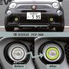 EVE DESIGN Original Bezel Cover For Fiat 500 Series with Factory Fog Lights and Abarth Series with Factory Fog Lights Product Product "Bezeling" /