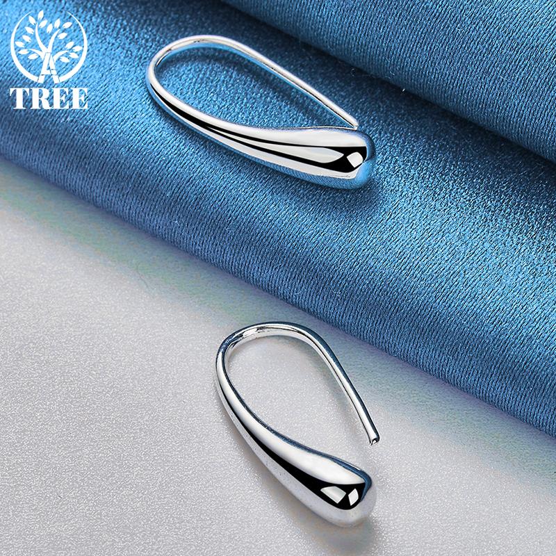 925 Sterling Silver Droplet/raindrop Pendant, Fashionable Wedding Jewelry