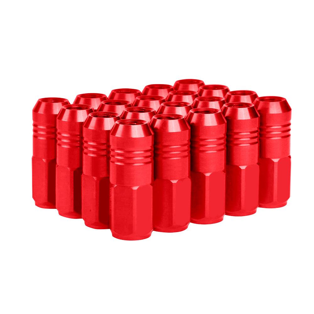 20Pcs Car Lug Wheel Nuts Screw M12 X1.25/ 1.5MM Aluminum Universal Racing Wheel Lug Nuts Extended For Nissan Honda Suzuki