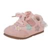 2026 Spring/Autumn Girls' Fashionable Sports Shoes - Soft Sole, Casual Toddler Sneakers, Baby Girls' German Training Shoes
