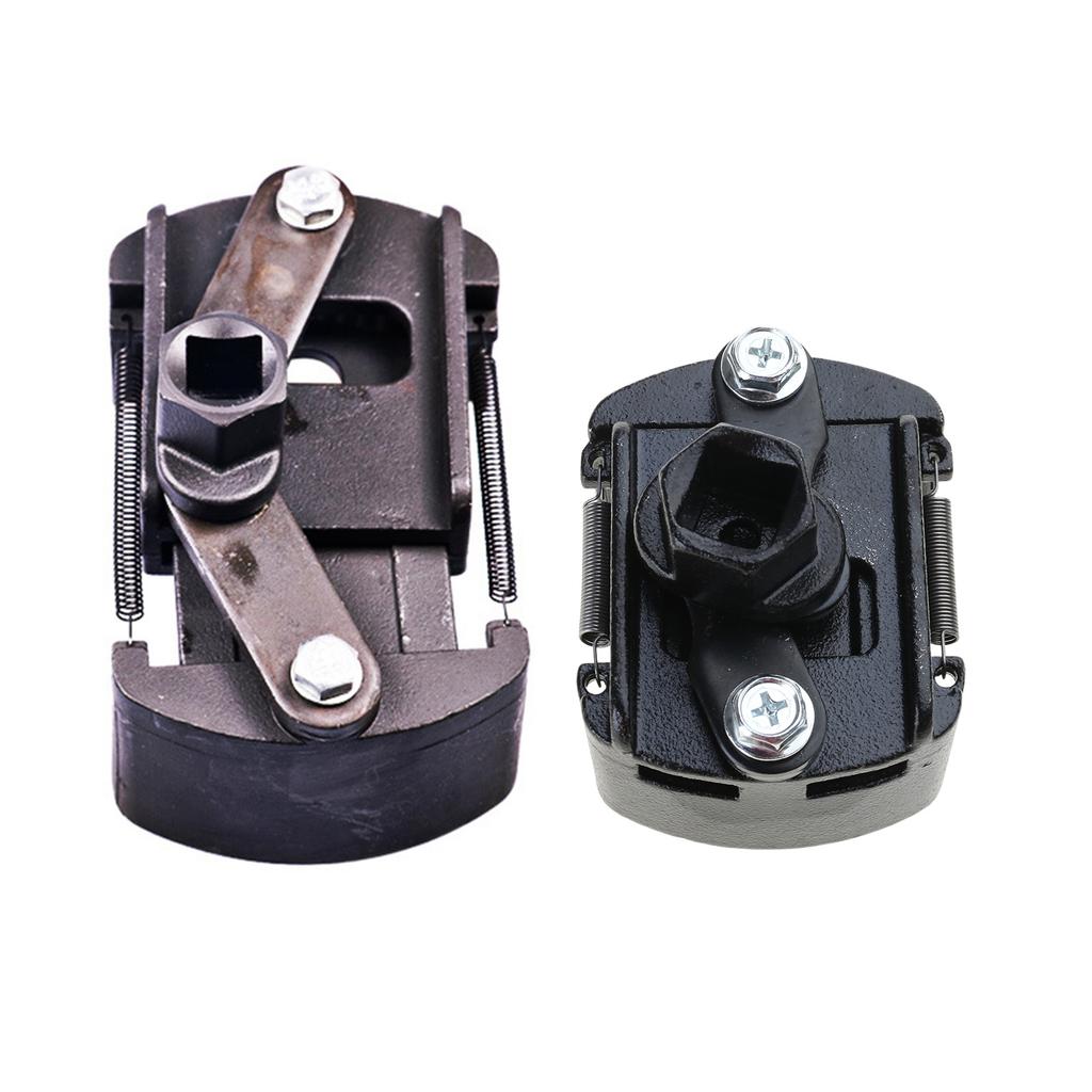 2 Jaw Oil Filter Wrench Steel Removal Tool Filter Replacement and Disassembly Tool 60-80mm/80-105mm Oil Filter Remover