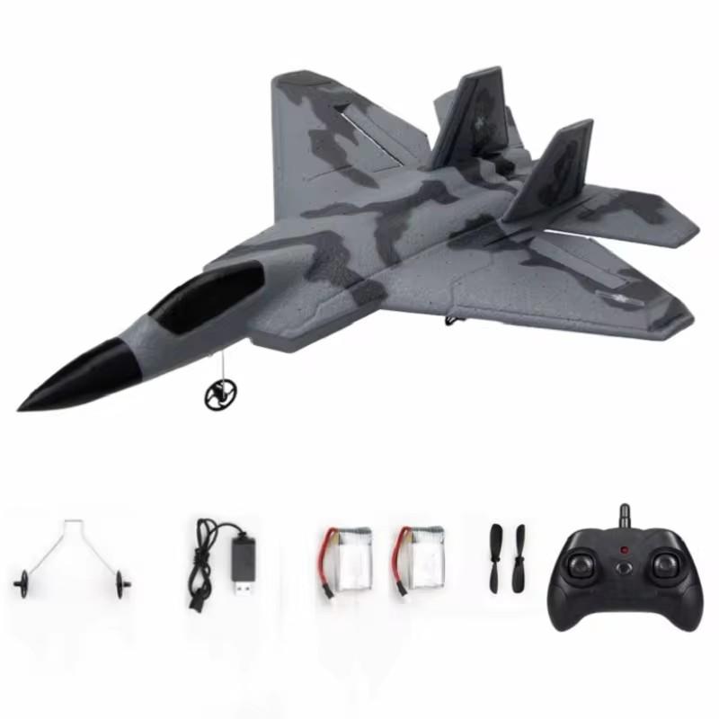 Avion Télécommandé Fx622 2.4G Mousse Epp Avion à Télécommande Avion à Ailes Fixes Planeur Électrique Jouets d'Extérieur Cadeau de Noël