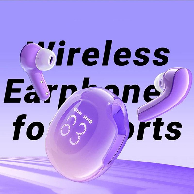 Wireless Earphone Bluetooth 5.3 Headphones Sport Music HiFi Headsets Noise Earbuds Bass With HD Microphone For All Smartphones