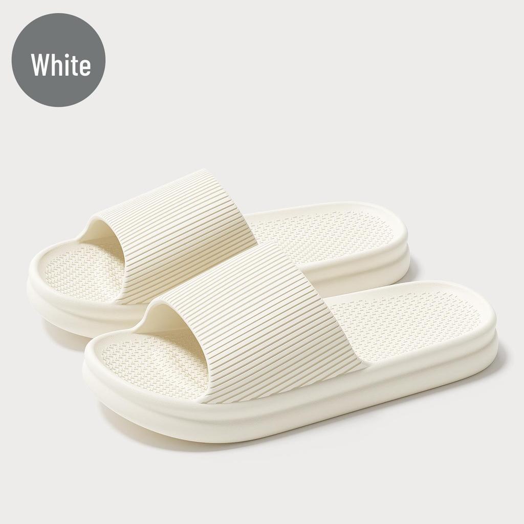 Women's Summer Bathroom Slippers: Cool, Single-Strap EVA Design in Unisex Big Sizes