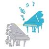 Piano Metal Cutting Dies Stencil Scrapbooking DIY Album Stamp Paper Card Embossing Decor top sale