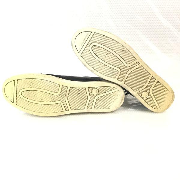 G-Star Raw Leather Sneakers 28.5 EUR44 UK10 Black(USED)