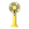 Handheld Fan Electronic Rechargeable Portable Summer Travel Cooler 3 Speeds Cordless Mute Desktop Cooling Fan Phone Holder