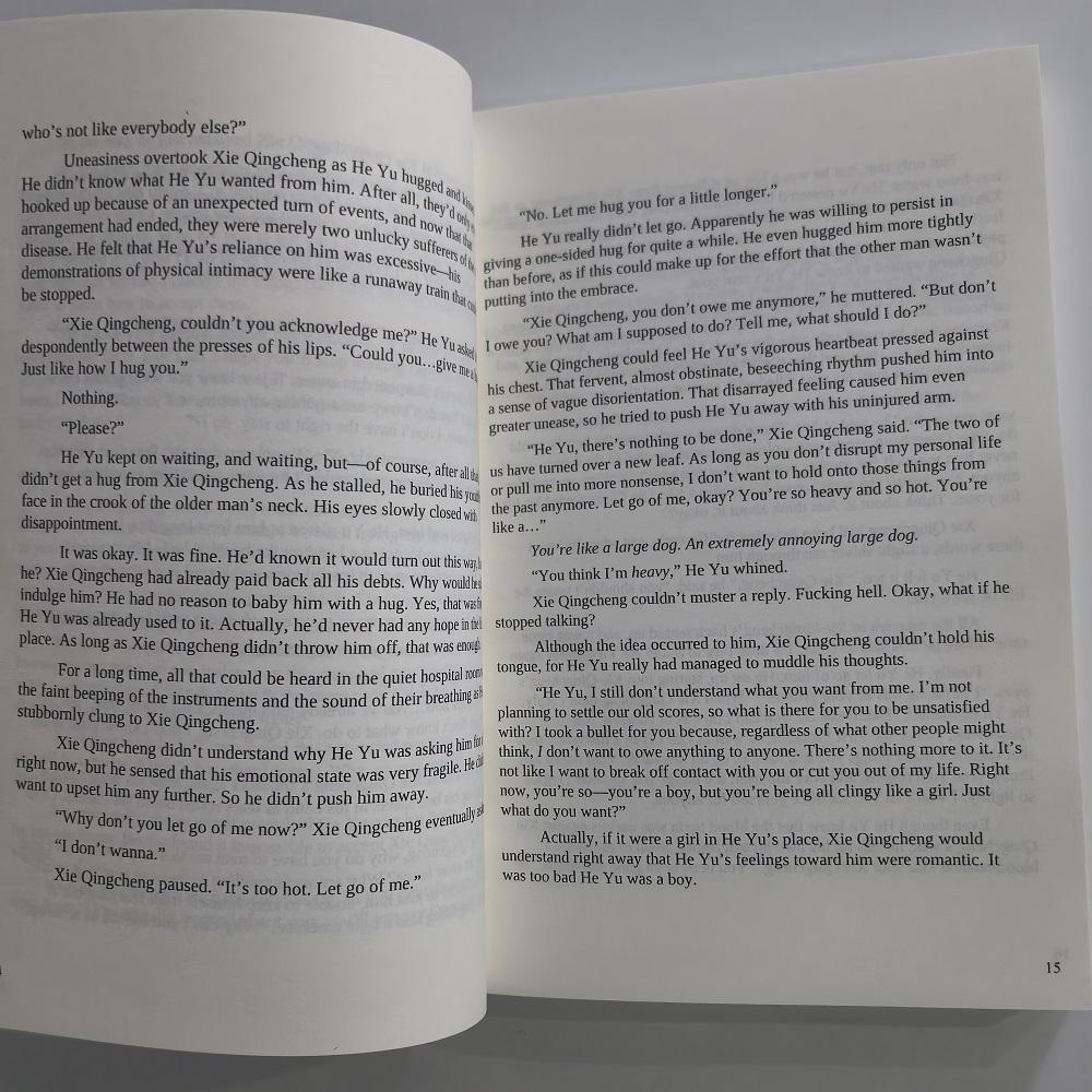 English Book Case File Compendium: Bing An Ben English Novel Volume 5 He Yu, Xie Qingcheng Chinese Danmei Fiction Book