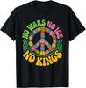 No Wars No ICE No Kings Retro Vintage Floral Gift Unisex T-Shirt