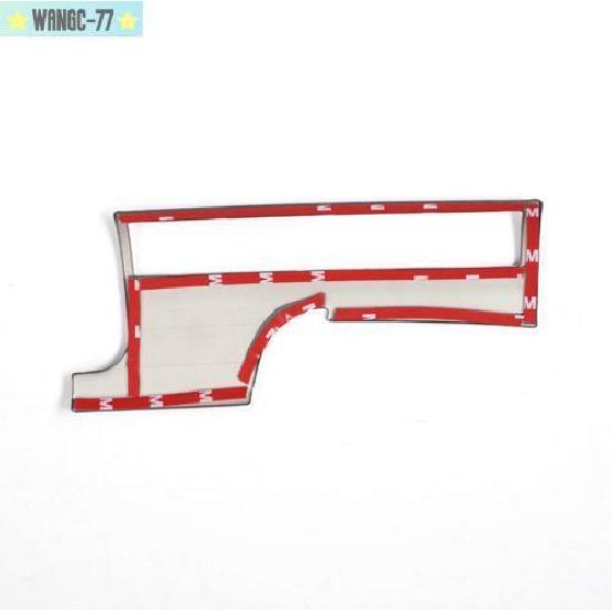 Car Black Titanium Headlight Switch Frame Cover Trim For Toyota Camry 2018-19