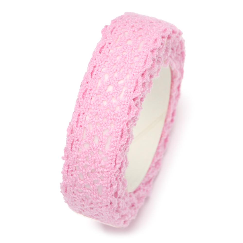 2Yards/pc Scrapbooking DIY Craft Self-adhesive Lace Tapes Sticker Cloth Tape Trimming Ribbon Lace Fabric Trim