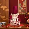 Trekkoord Nieuwjaar Cadeauzak Canvas Chinese Stijl Handtas Sieraden Bruiloft Snoepzak Verjaardag