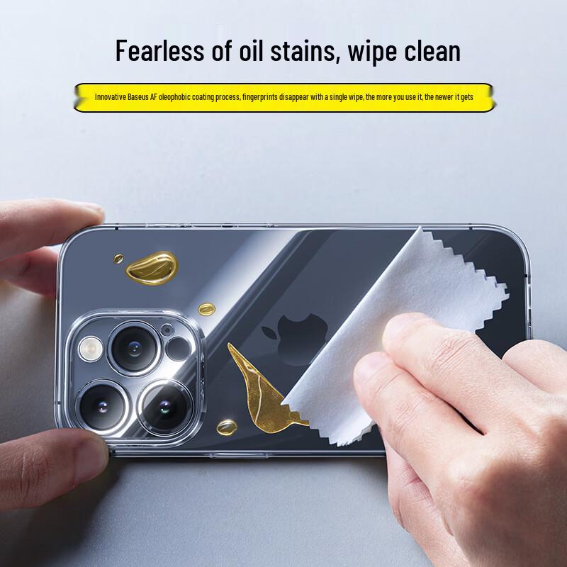 Baseus Transparente Anti-Vergilbungs-iPhone-Hülle