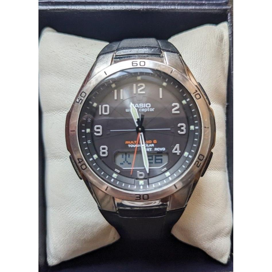 CASIO Wave Ceptor Radio Solar WVA-470